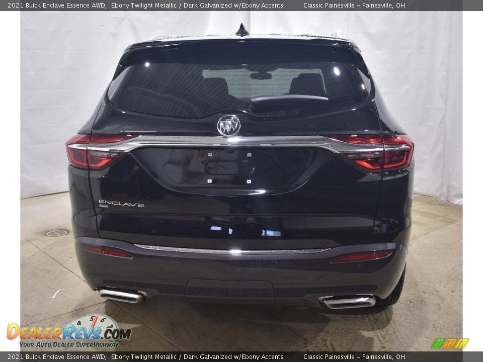 2021 Buick Enclave Essence AWD Ebony Twilight Metallic / Dark Galvanized w/Ebony Accents Photo #3