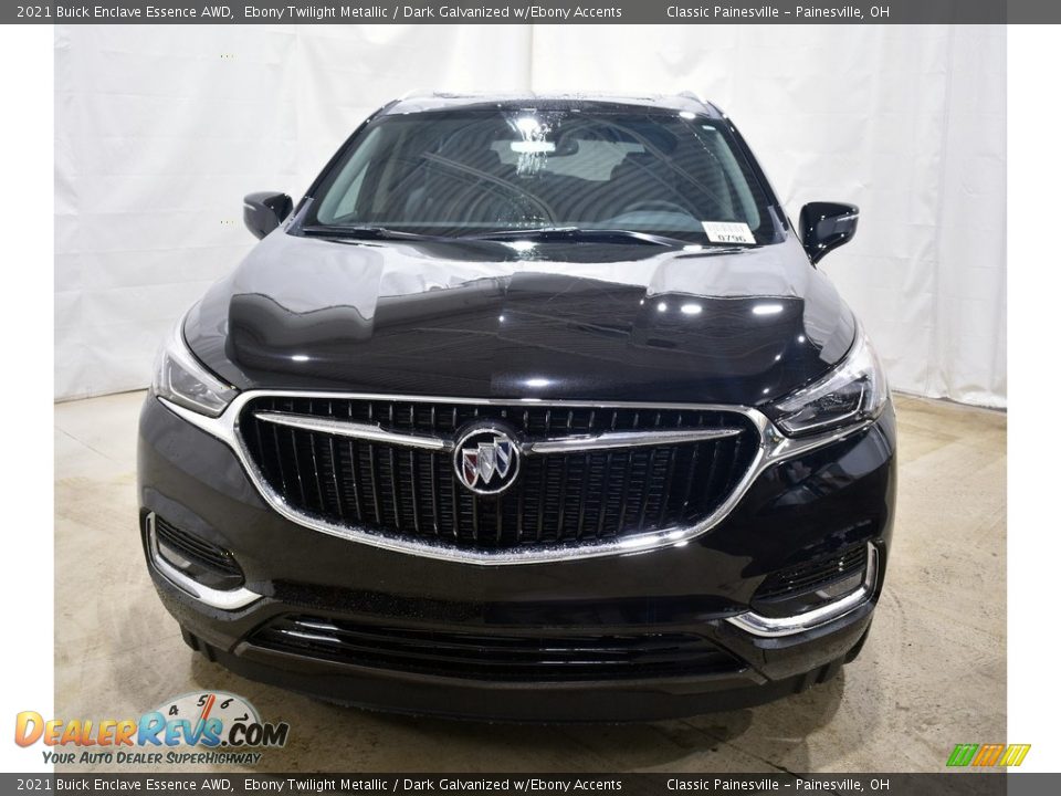 2021 Buick Enclave Essence AWD Ebony Twilight Metallic / Dark Galvanized w/Ebony Accents Photo #4