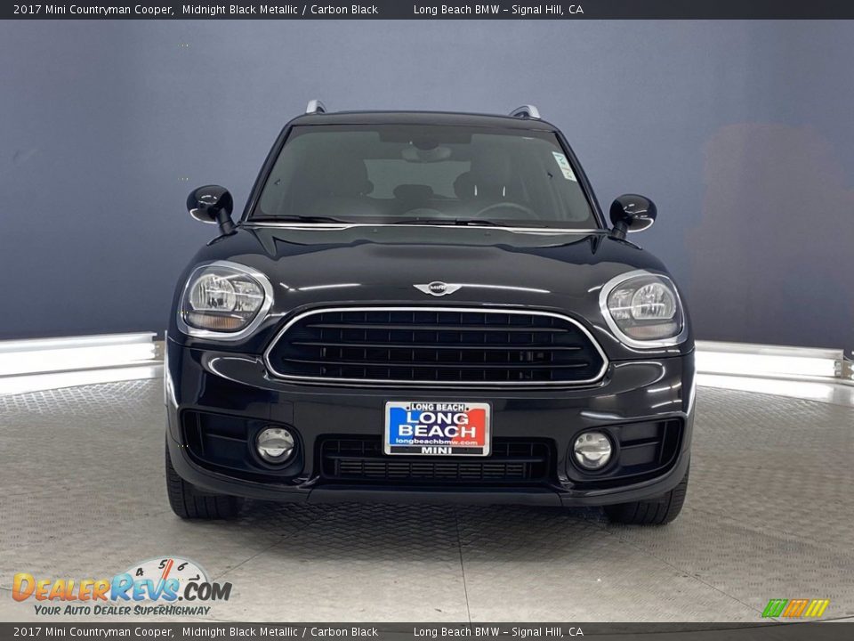 2017 Mini Countryman Cooper Midnight Black Metallic / Carbon Black Photo #2