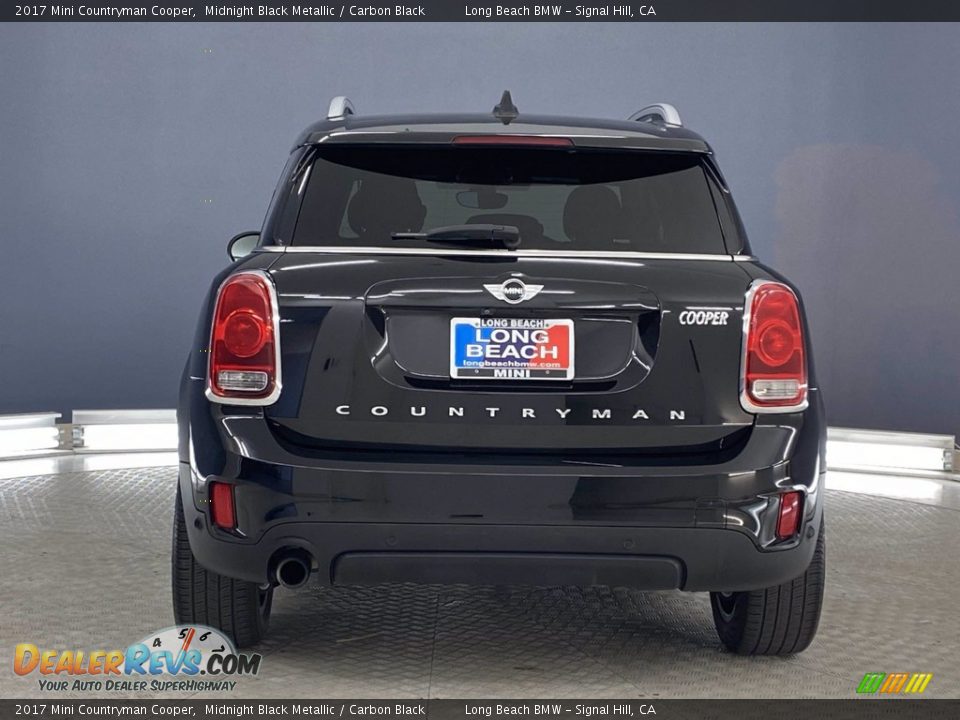 2017 Mini Countryman Cooper Midnight Black Metallic / Carbon Black Photo #4