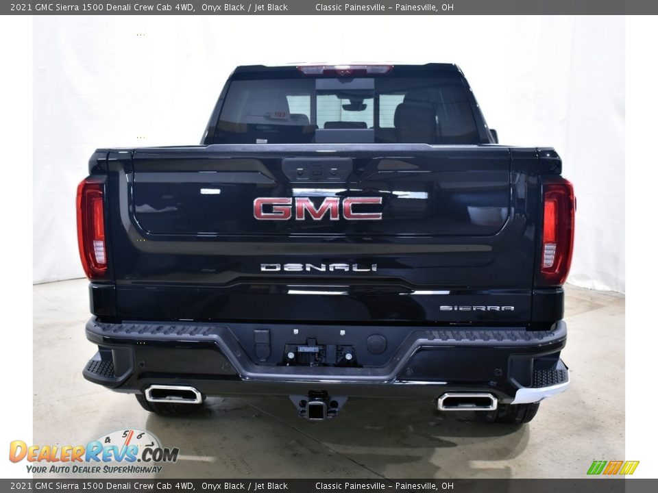 2021 GMC Sierra 1500 Denali Crew Cab 4WD Onyx Black / Jet Black Photo #3