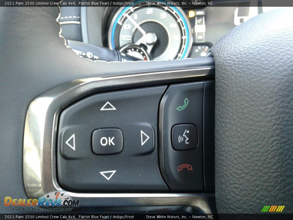 2021 Ram 1500 Limited Crew Cab 4x4 Steering Wheel Photo #21