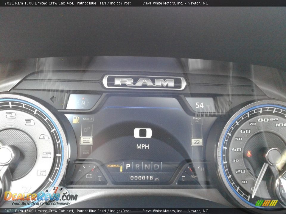 2021 Ram 1500 Limited Crew Cab 4x4 Gauges Photo #23