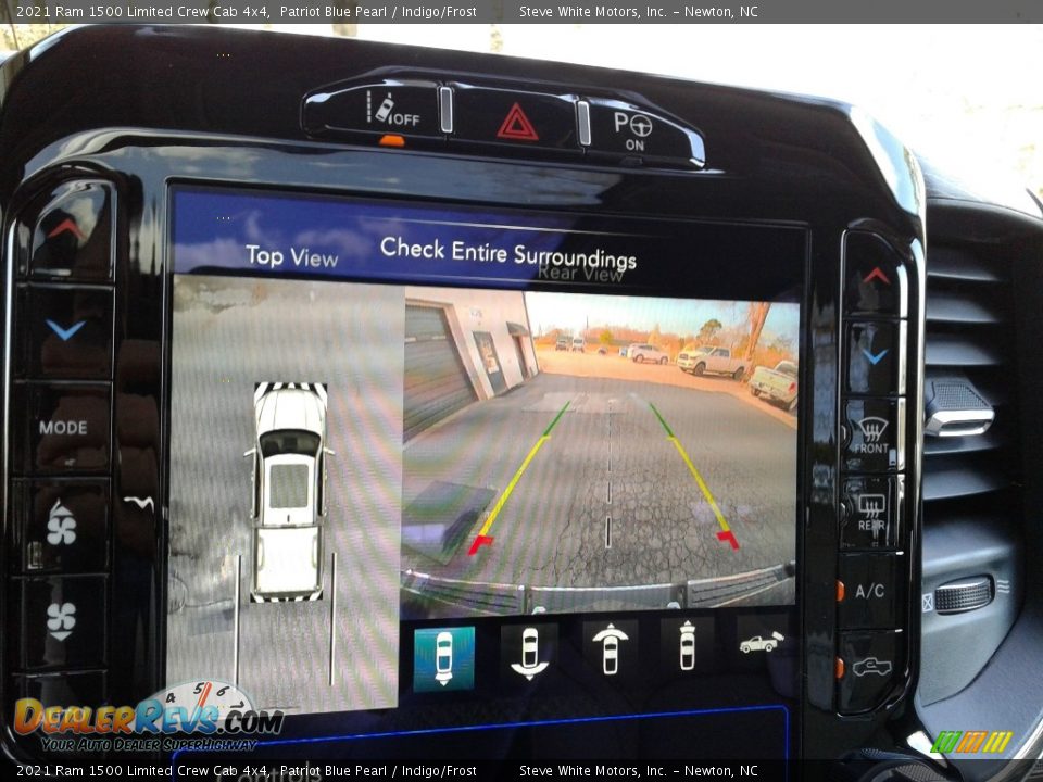 2021 Ram 1500 Limited Crew Cab 4x4 Patriot Blue Pearl / Indigo/Frost Photo #28