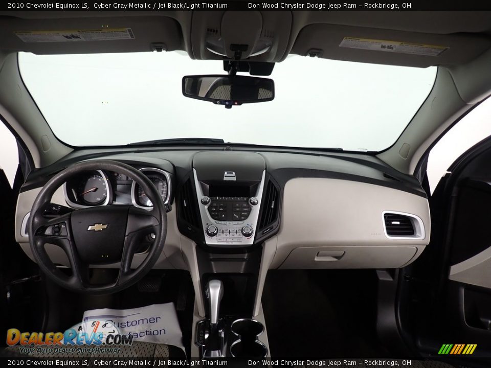 2010 Chevrolet Equinox LS Cyber Gray Metallic / Jet Black/Light Titanium Photo #3