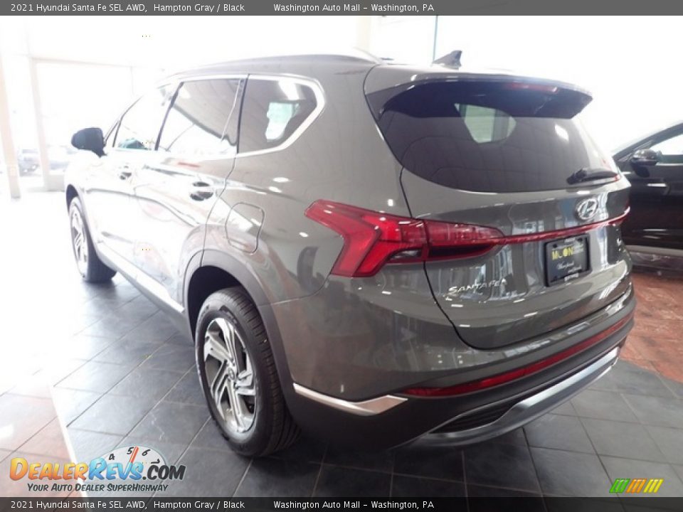 2021 Hyundai Santa Fe SEL AWD Hampton Gray / Black Photo #3