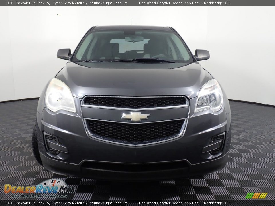 2010 Chevrolet Equinox LS Cyber Gray Metallic / Jet Black/Light Titanium Photo #4