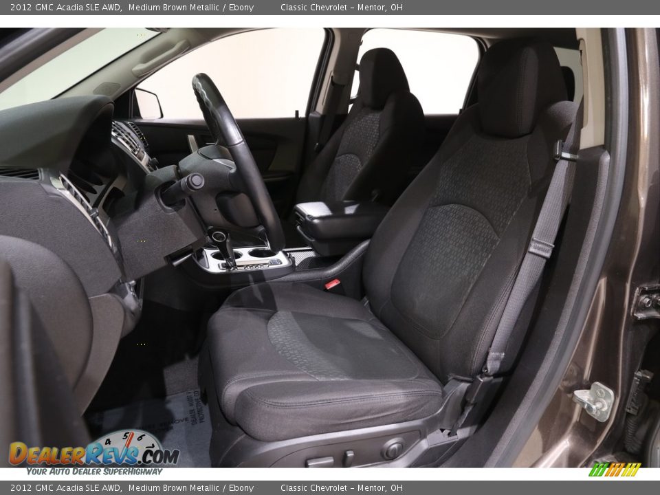 2012 GMC Acadia SLE AWD Medium Brown Metallic / Ebony Photo #5