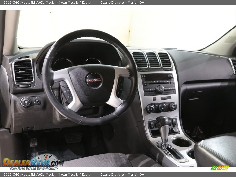 2012 GMC Acadia SLE AWD Medium Brown Metallic / Ebony Photo #6