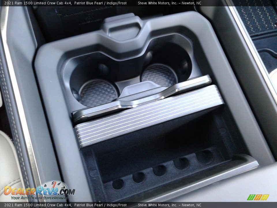 2021 Ram 1500 Limited Crew Cab 4x4 Patriot Blue Pearl / Indigo/Frost Photo #32