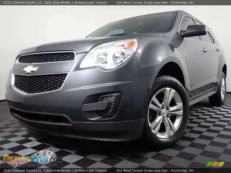 2010 Chevrolet Equinox LS Cyber Gray Metallic / Jet Black/Light Titanium Photo #7