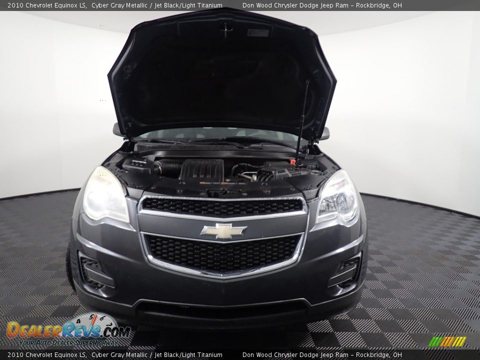 2010 Chevrolet Equinox LS Cyber Gray Metallic / Jet Black/Light Titanium Photo #8