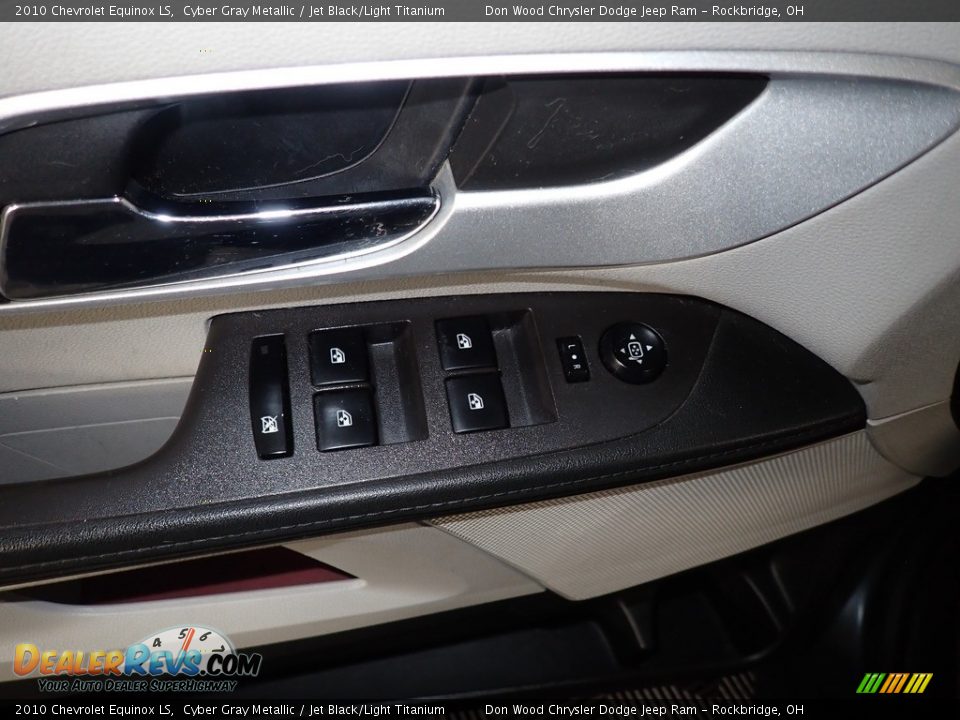 2010 Chevrolet Equinox LS Cyber Gray Metallic / Jet Black/Light Titanium Photo #13