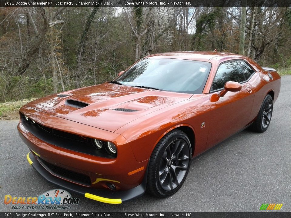 2021 Dodge Challenger R/T Scat Pack Sinamon Stick / Black Photo #2