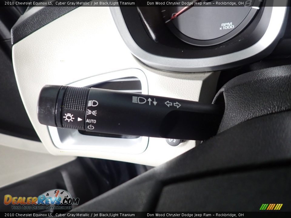 2010 Chevrolet Equinox LS Cyber Gray Metallic / Jet Black/Light Titanium Photo #15