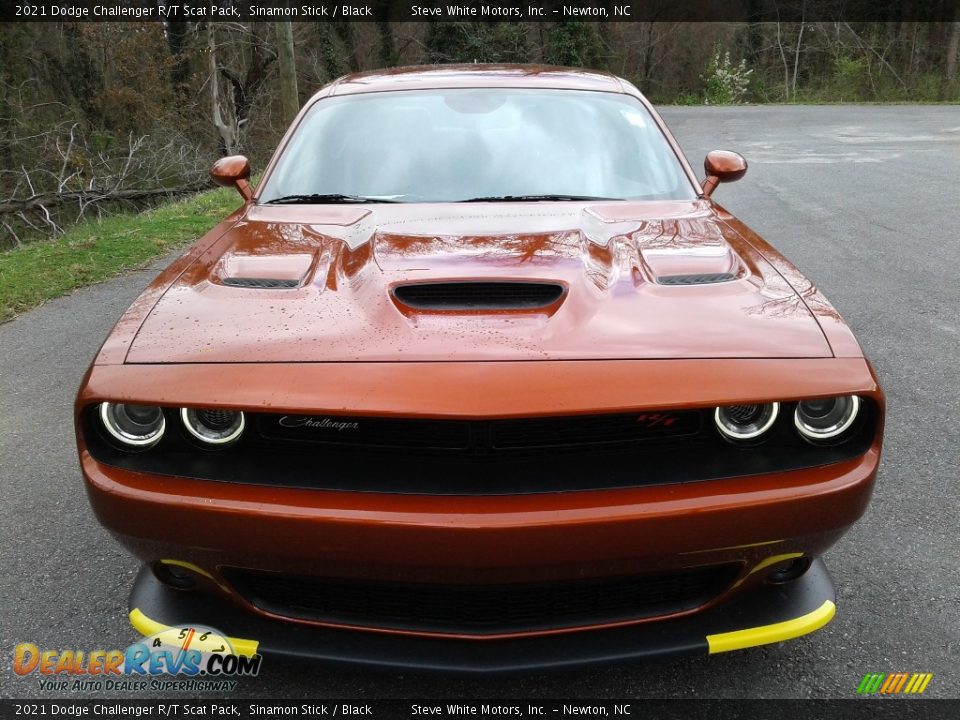 2021 Dodge Challenger R/T Scat Pack Sinamon Stick / Black Photo #3