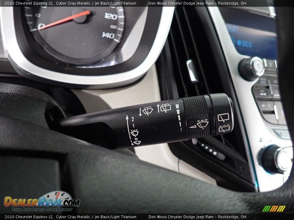 2010 Chevrolet Equinox LS Cyber Gray Metallic / Jet Black/Light Titanium Photo #16