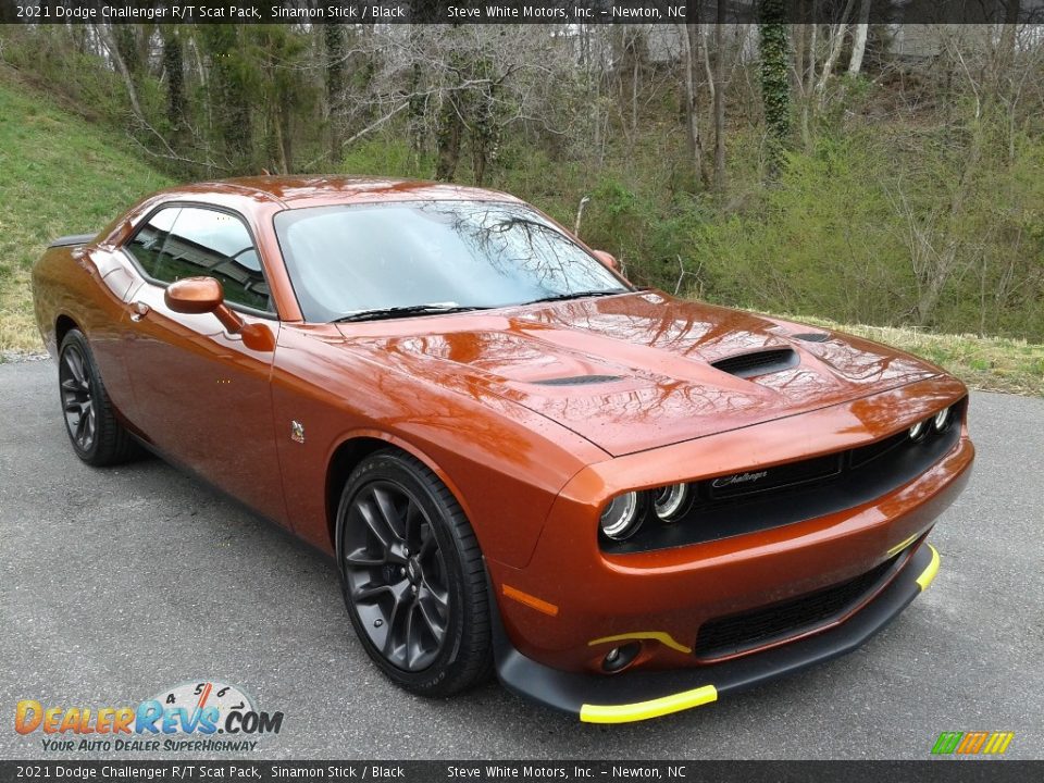 2021 Dodge Challenger R/T Scat Pack Sinamon Stick / Black Photo #4