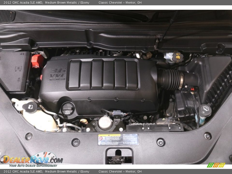 2012 GMC Acadia SLE AWD Medium Brown Metallic / Ebony Photo #18