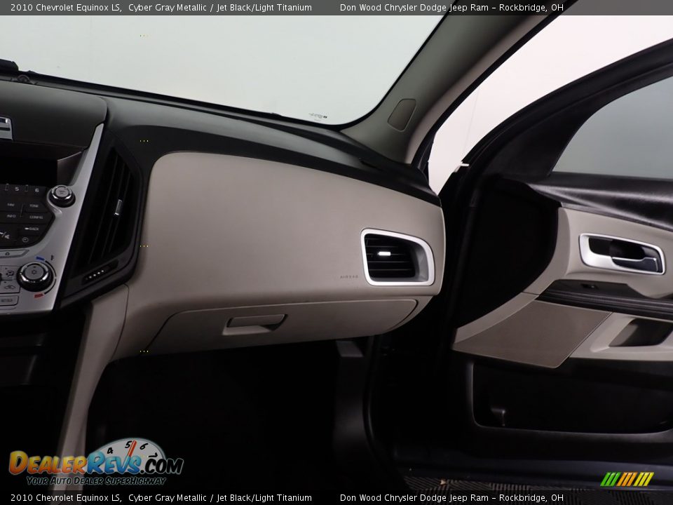 2010 Chevrolet Equinox LS Cyber Gray Metallic / Jet Black/Light Titanium Photo #17