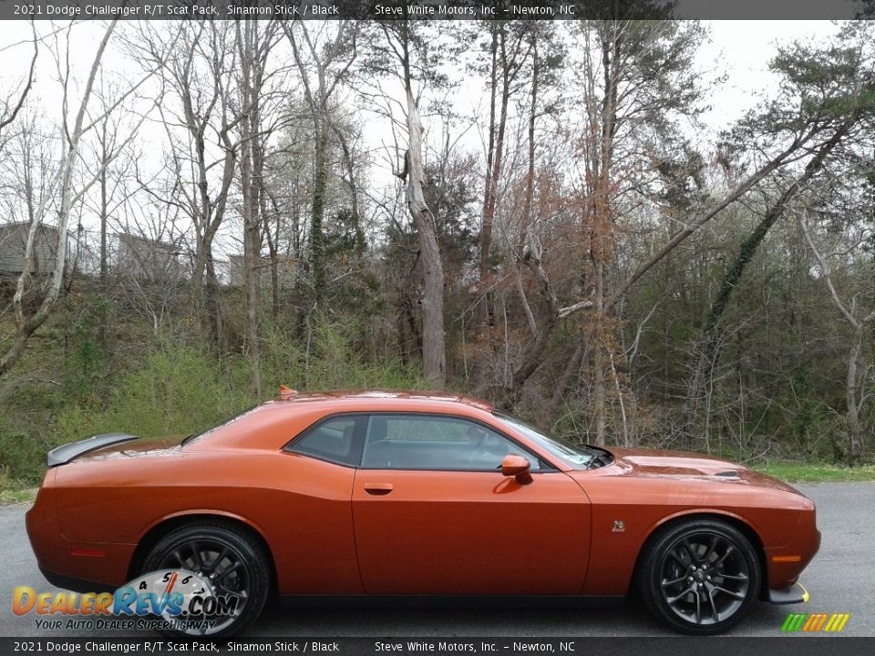 2021 Dodge Challenger R/T Scat Pack Sinamon Stick / Black Photo #5