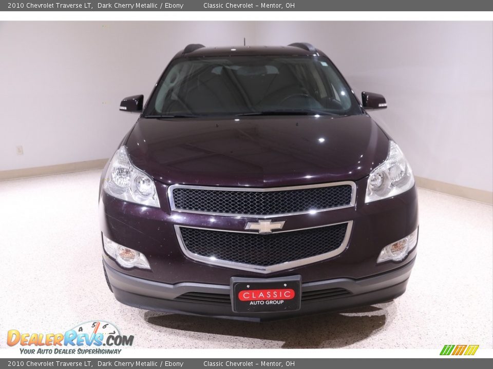 2010 Chevrolet Traverse LT Dark Cherry Metallic / Ebony Photo #2