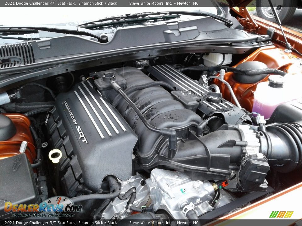 2021 Dodge Challenger R/T Scat Pack Sinamon Stick / Black Photo #9