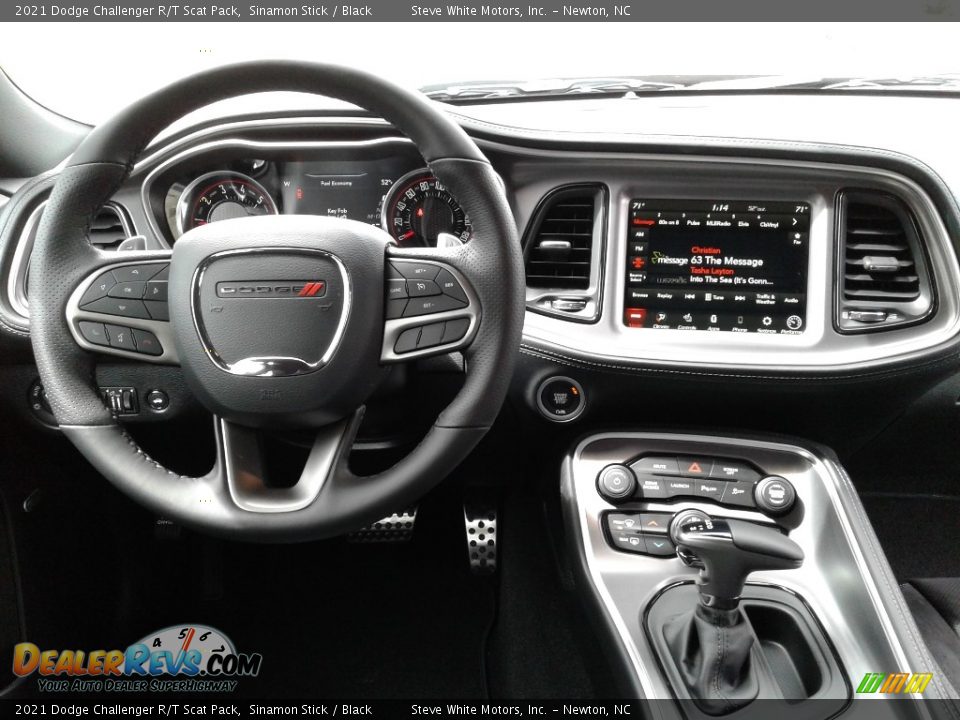 2021 Dodge Challenger R/T Scat Pack Sinamon Stick / Black Photo #16