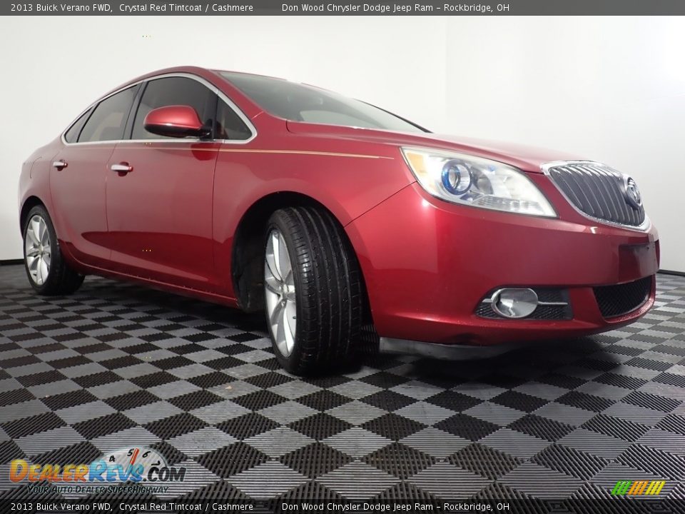 2013 Buick Verano FWD Crystal Red Tintcoat / Cashmere Photo #1