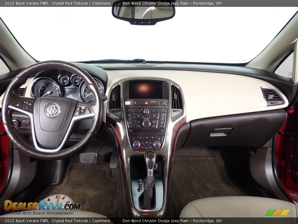 2013 Buick Verano FWD Crystal Red Tintcoat / Cashmere Photo #3