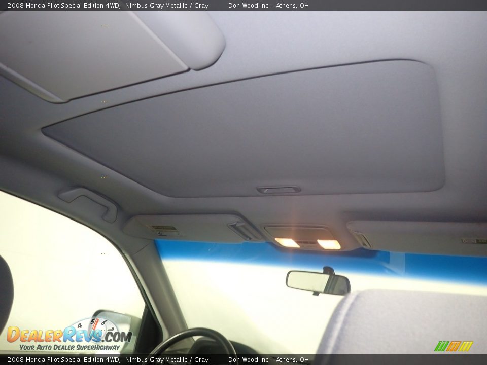 2008 Honda Pilot Special Edition 4WD Nimbus Gray Metallic / Gray Photo #3