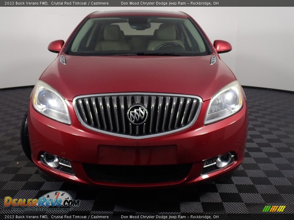 2013 Buick Verano FWD Crystal Red Tintcoat / Cashmere Photo #4