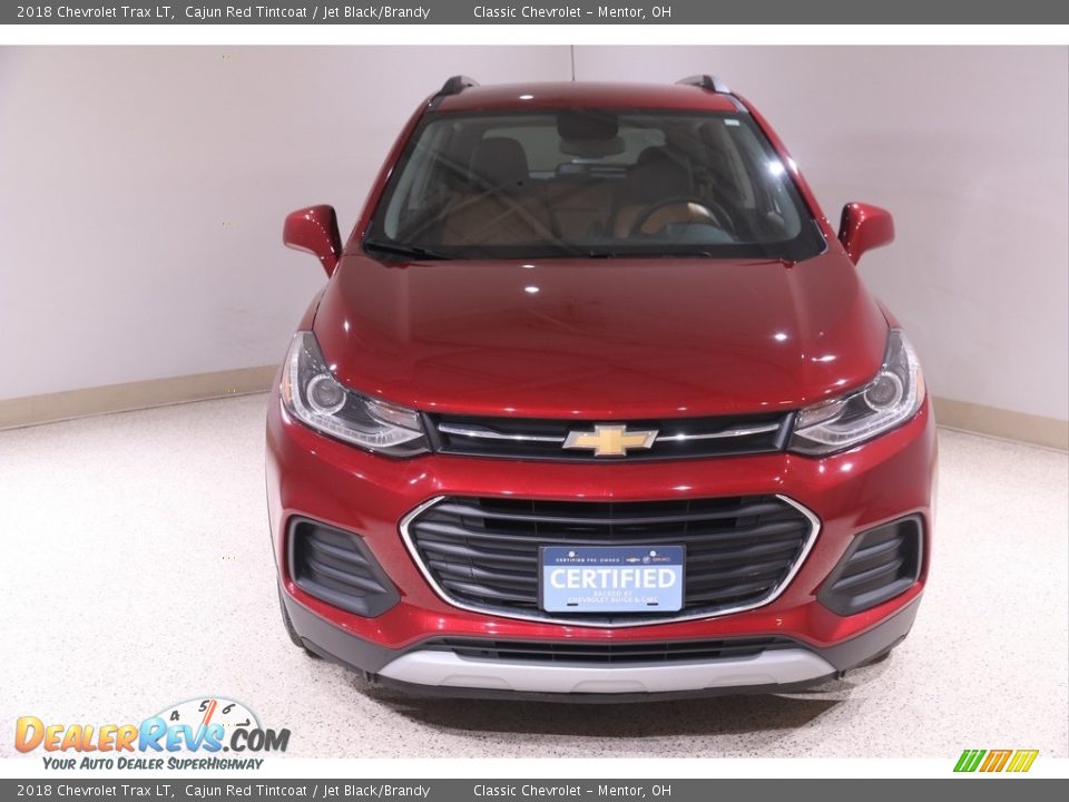 2018 Chevrolet Trax LT Cajun Red Tintcoat / Jet Black/Brandy Photo #2