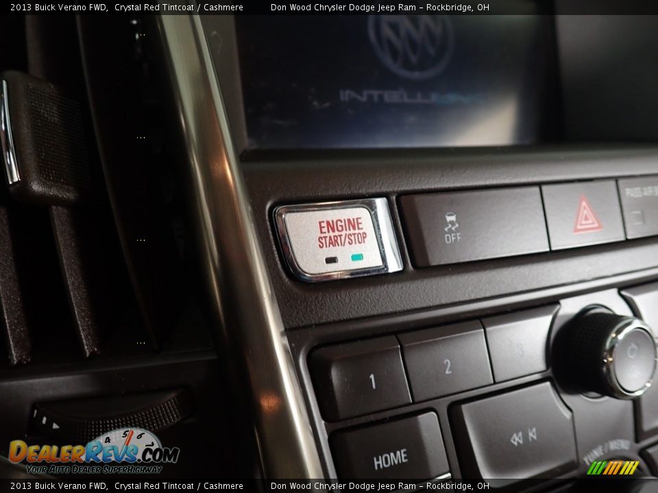 2013 Buick Verano FWD Crystal Red Tintcoat / Cashmere Photo #5