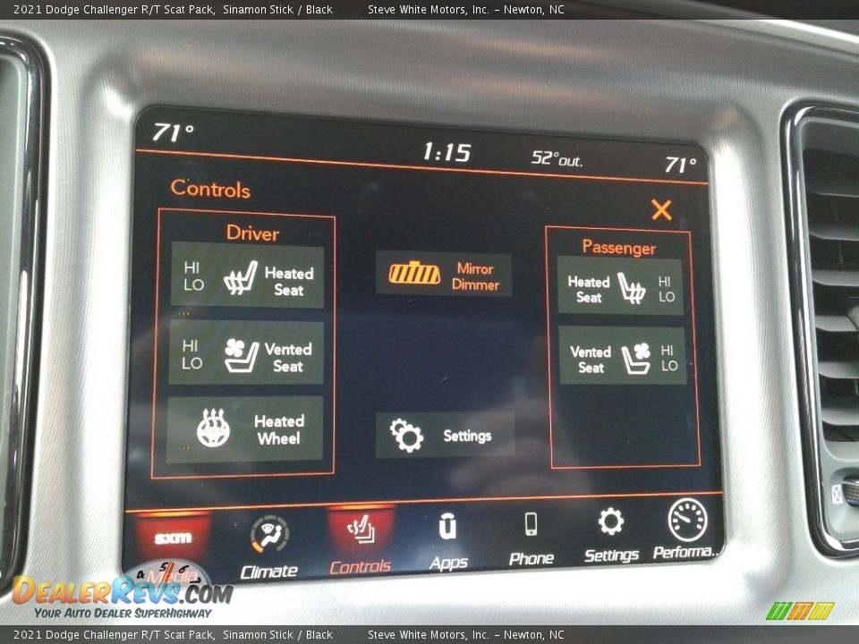 2021 Dodge Challenger R/T Scat Pack Sinamon Stick / Black Photo #21