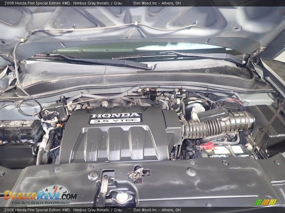 2008 Honda Pilot Special Edition 4WD Nimbus Gray Metallic / Gray Photo #8