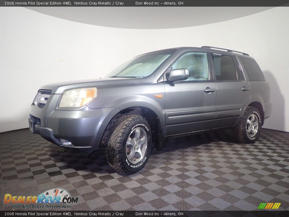 2008 Honda Pilot Special Edition 4WD Nimbus Gray Metallic / Gray Photo #9