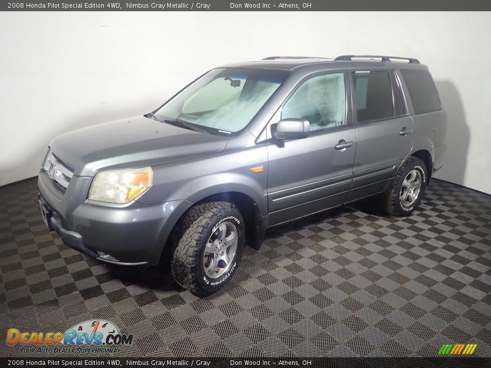 2008 Honda Pilot Special Edition 4WD Nimbus Gray Metallic / Gray Photo #10
