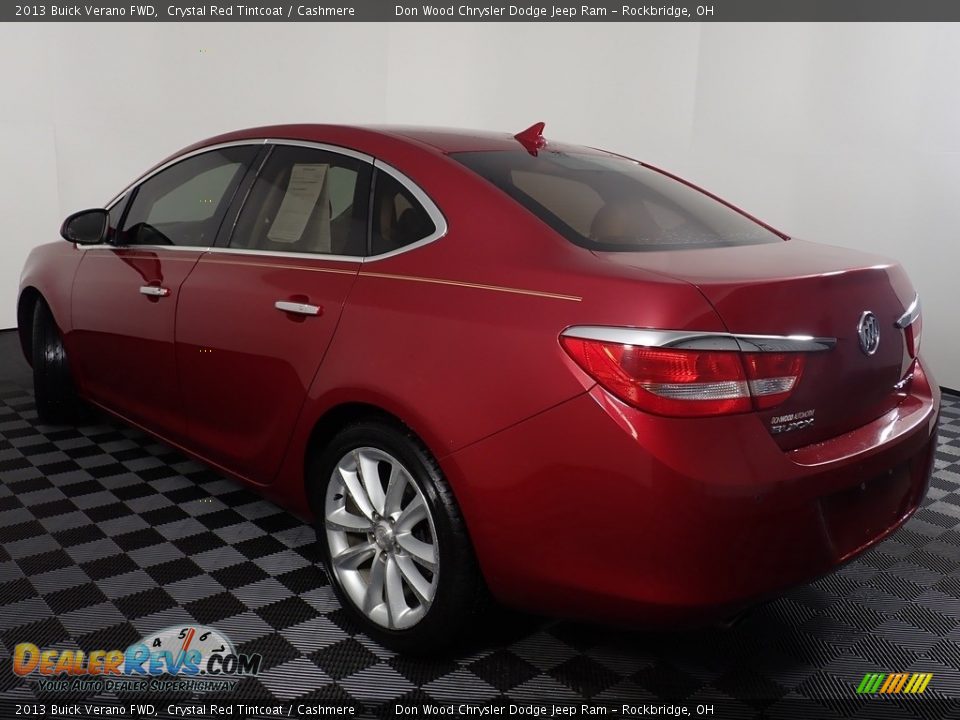 2013 Buick Verano FWD Crystal Red Tintcoat / Cashmere Photo #11