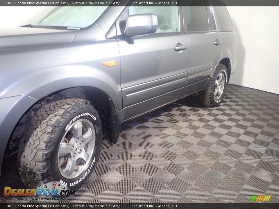 2008 Honda Pilot Special Edition 4WD Nimbus Gray Metallic / Gray Photo #11