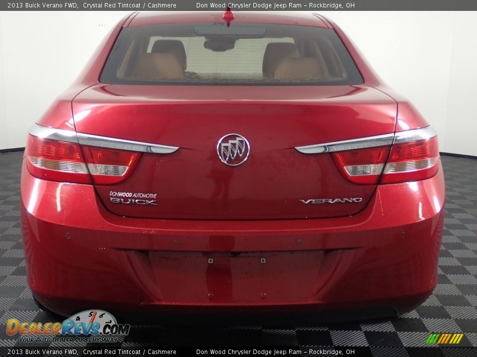 2013 Buick Verano FWD Crystal Red Tintcoat / Cashmere Photo #13