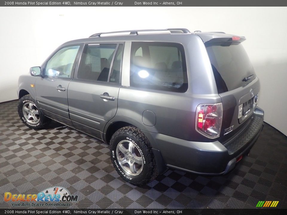 2008 Honda Pilot Special Edition 4WD Nimbus Gray Metallic / Gray Photo #13