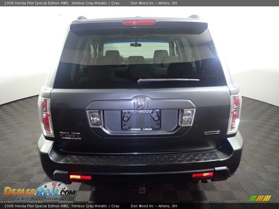 2008 Honda Pilot Special Edition 4WD Nimbus Gray Metallic / Gray Photo #14