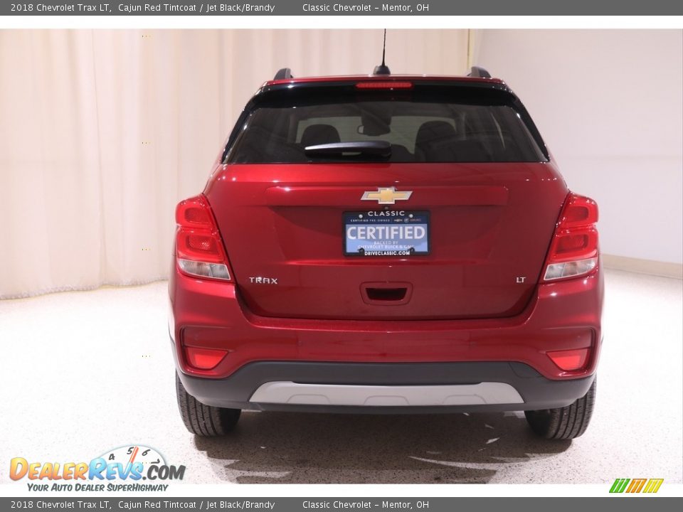 2018 Chevrolet Trax LT Cajun Red Tintcoat / Jet Black/Brandy Photo #16