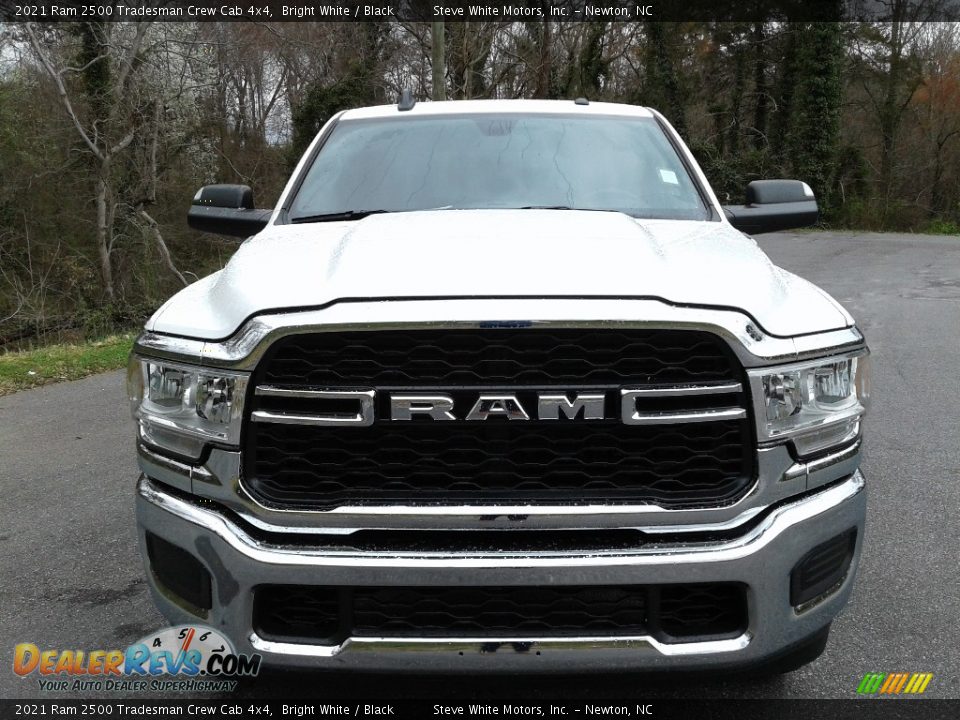 2021 Ram 2500 Tradesman Crew Cab 4x4 Bright White / Black Photo #3