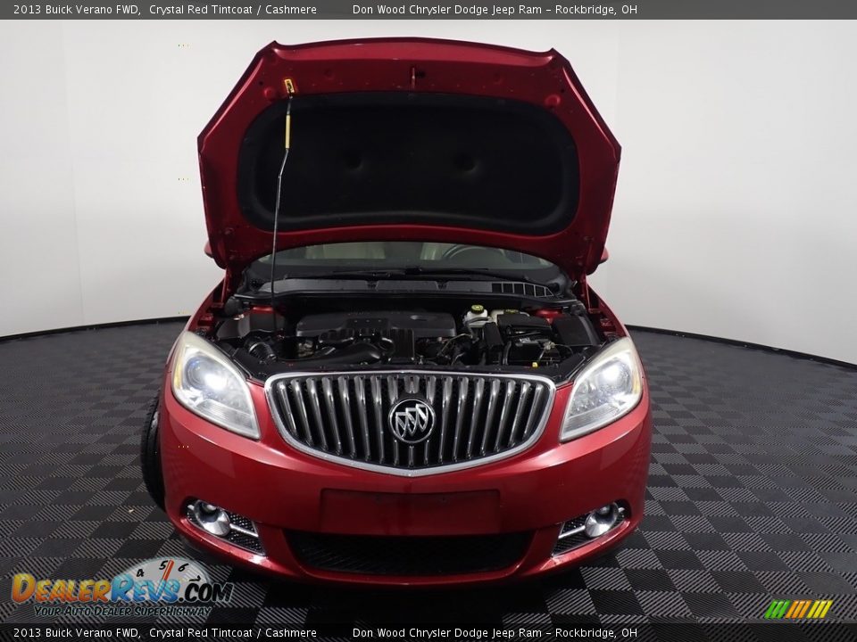 2013 Buick Verano FWD Crystal Red Tintcoat / Cashmere Photo #17