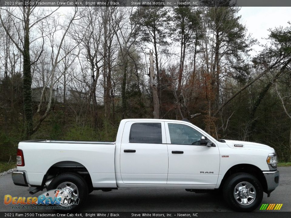 2021 Ram 2500 Tradesman Crew Cab 4x4 Bright White / Black Photo #5