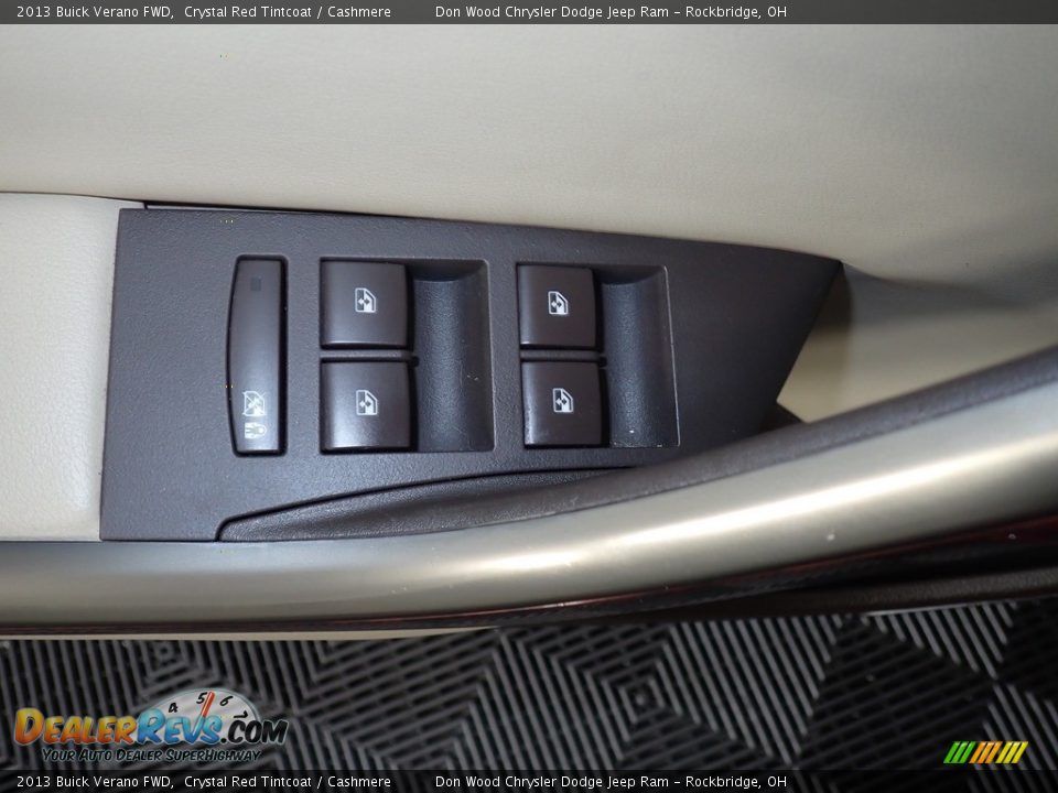2013 Buick Verano FWD Crystal Red Tintcoat / Cashmere Photo #20