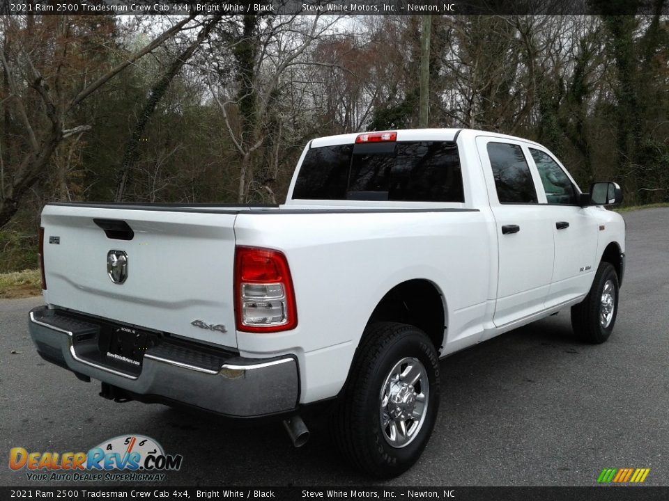 2021 Ram 2500 Tradesman Crew Cab 4x4 Bright White / Black Photo #6