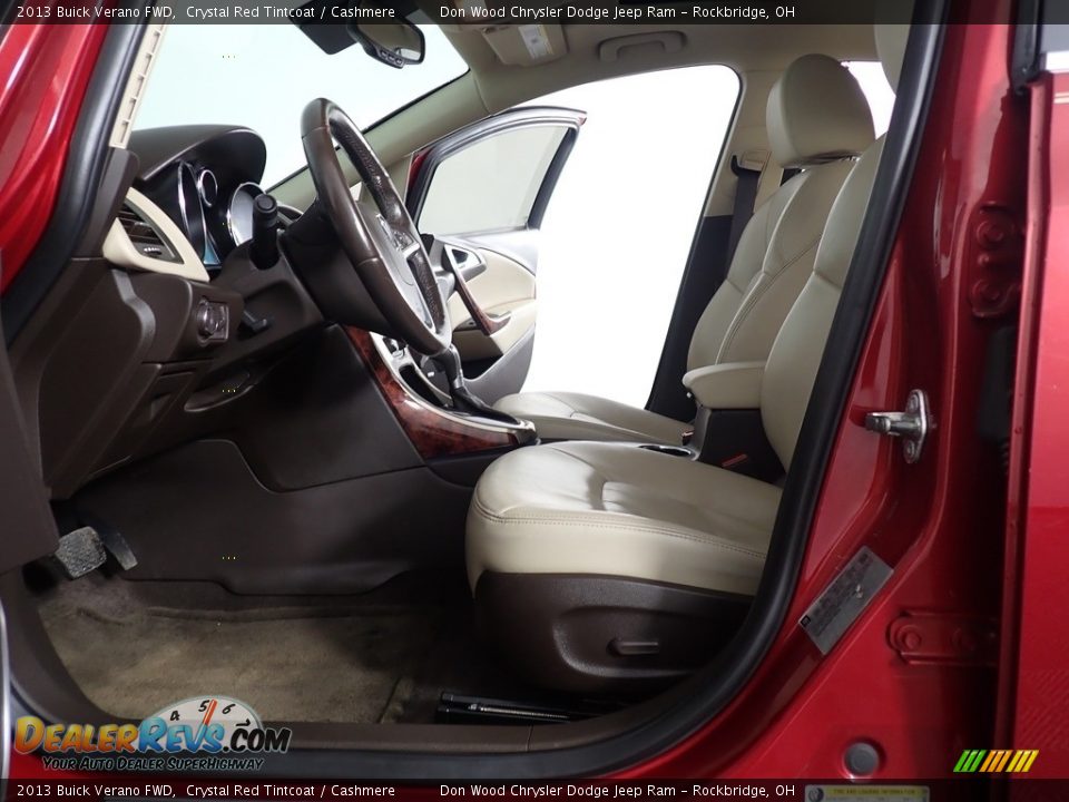 2013 Buick Verano FWD Crystal Red Tintcoat / Cashmere Photo #21